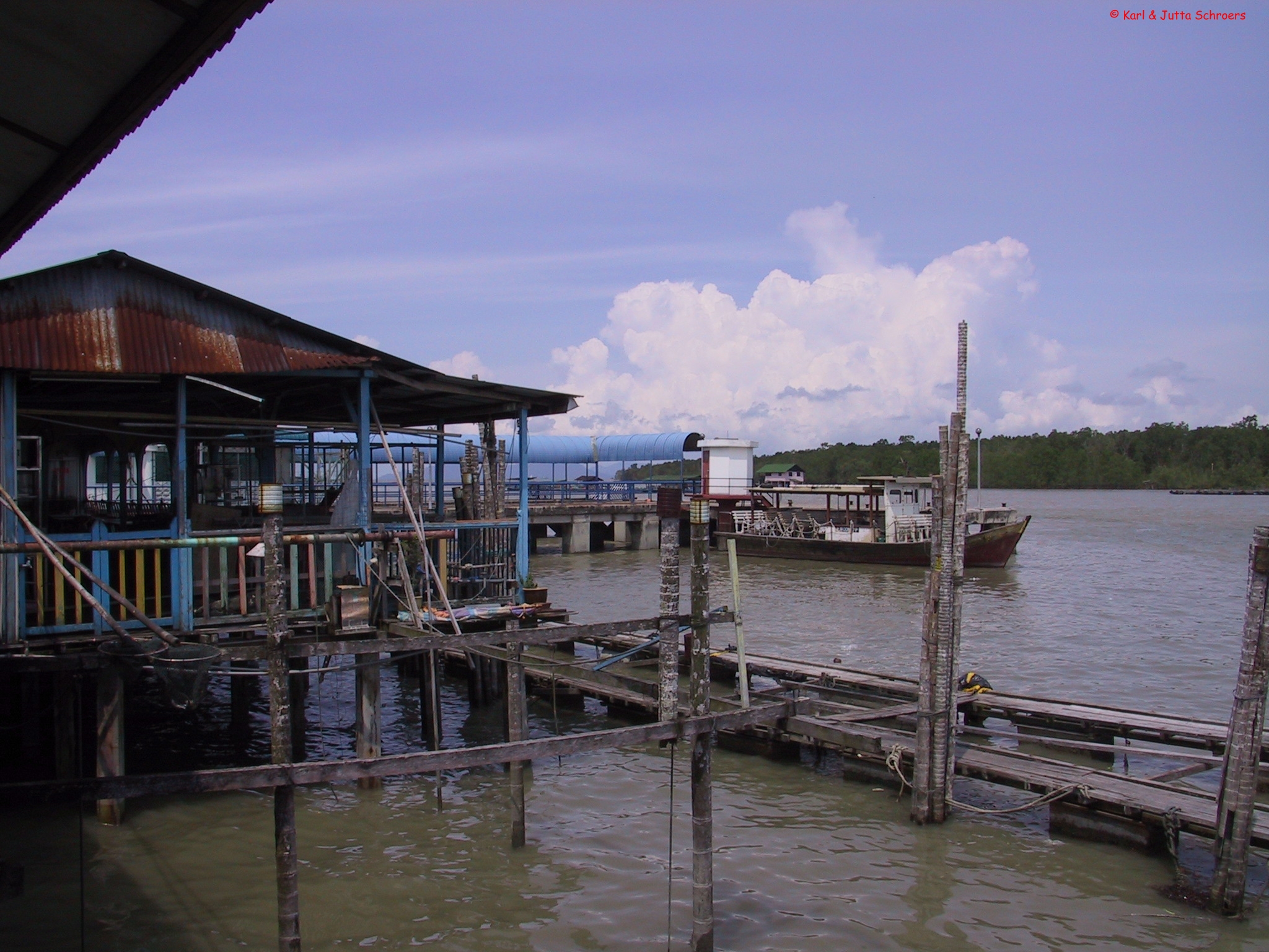 Juli 2001 - Malaysia - Johor Bahru - Fischfarm und Früchtegarten